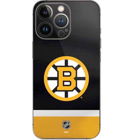 NHL Boston Bruins Jersey iPhone 14 Pro Skin